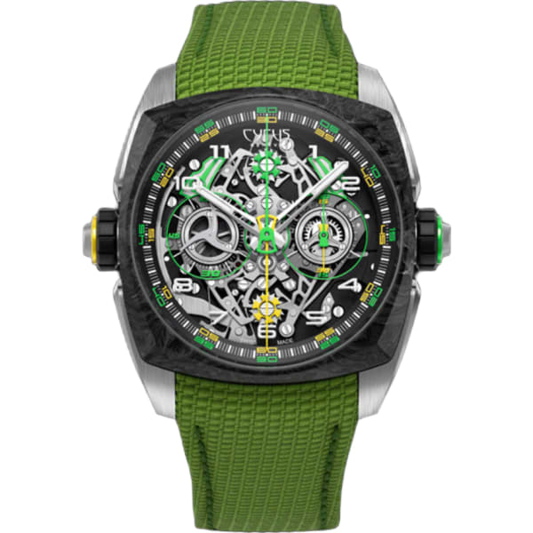 Cyrus Klepcys Dice Lime Carbon