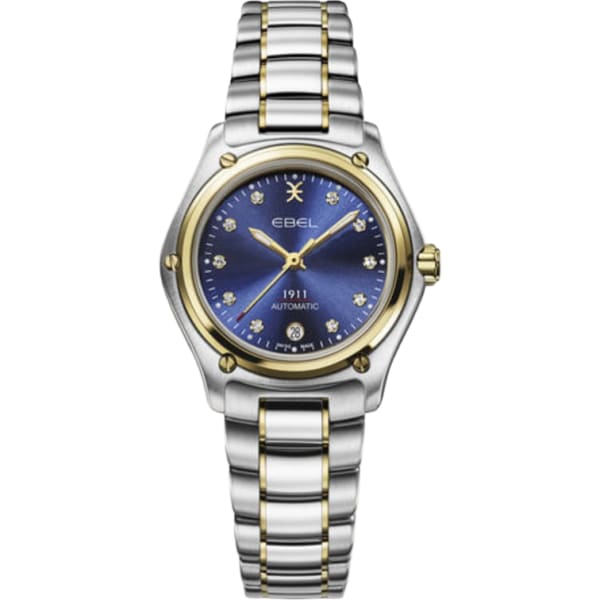Ebel Stainless Steel And 18k Yellow Gold