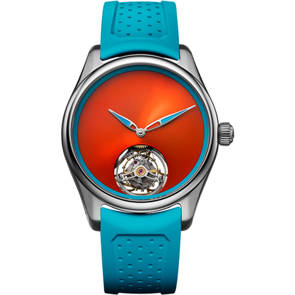 H. Moser & Cie. Pioneer Centre Seconds Spiced Aqua