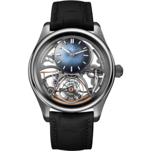 H. Moser & Cie. Pioneer Cylindrical Tourbillon Skeleton
