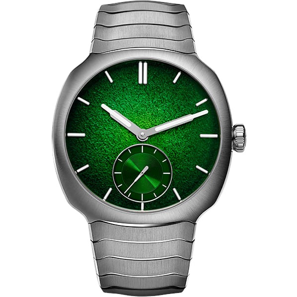 H. Moser & Cie. Streamliner Small Seconds Lime Green Enamel Boutique Edition