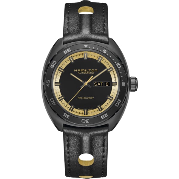 Hamilton American Classic Pan Europ Day Date Auto