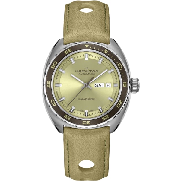 Hamilton American Classic Pan Europ Day Date Auto