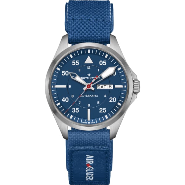 Hamilton Khaki Aviation Pilot Day Date Auto - Air-glaciers Edition