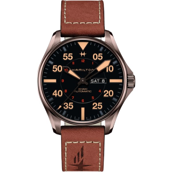 Hamilton Khaki Aviation Pilot Day Date Auto
