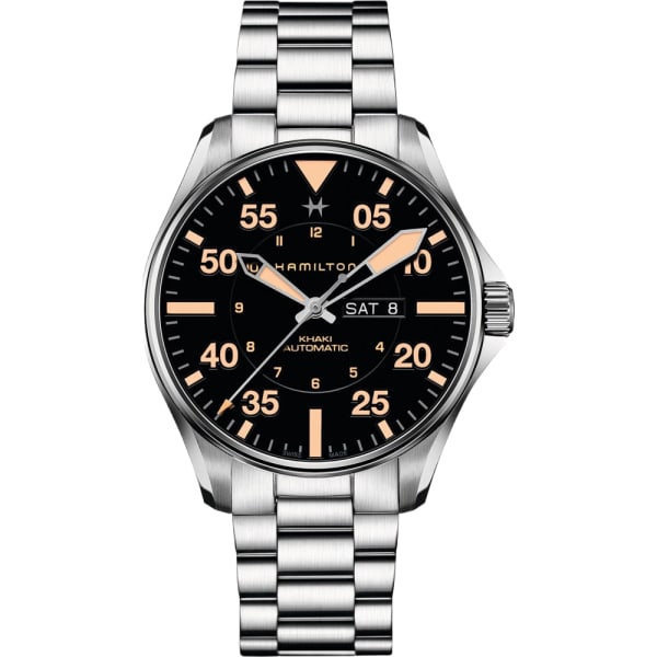 Hamilton Khaki Aviation Pilot Day Date Auto