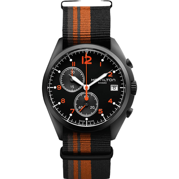 Hamilton Khaki Aviation Pilot Pioneer Chrono Quartz