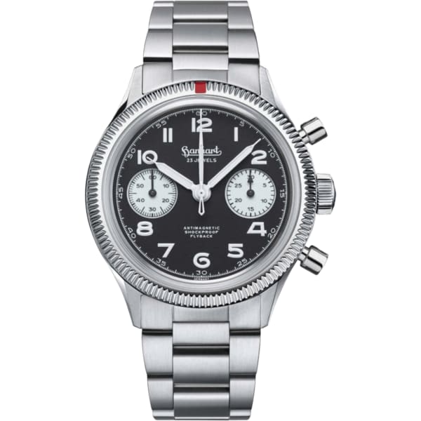 Hanhart 417 ES 1954 Flyback Reverse Panda