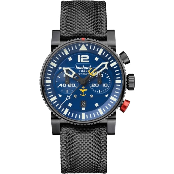 Hanhart PRIMUS FLY NAVY PVD MFG5