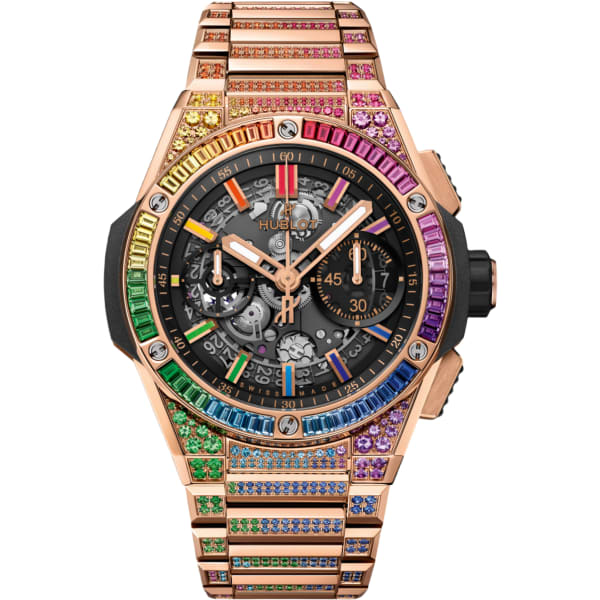 Hublot Big Bang Integrated King Gold Rainbow