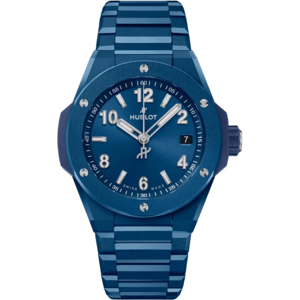 Hublot Big Bang Integrated Time Only Blue Ceramic