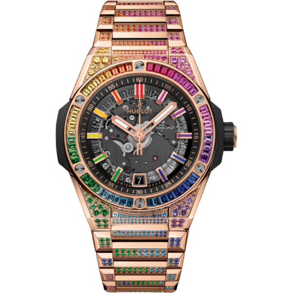 Hublot Big Bang Integrated Time Only King Gold Rainbow