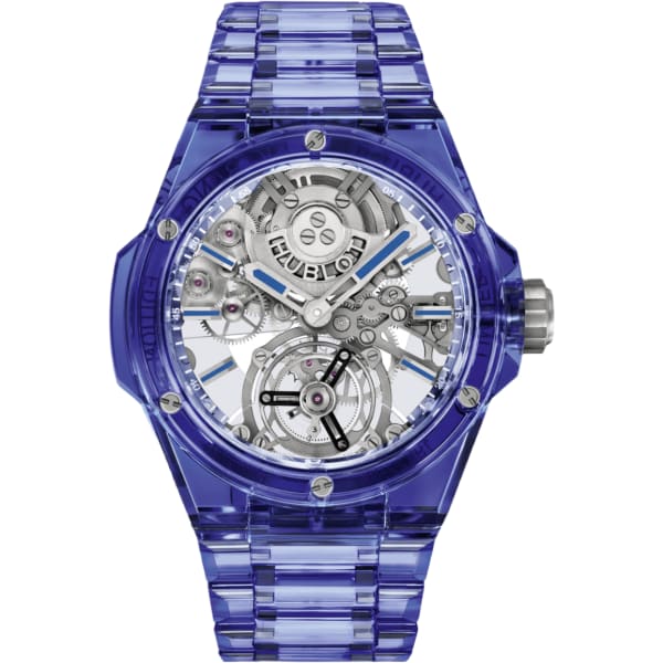 Hublot Big Bang Integrated Tourbillon Full Blue Sapphire