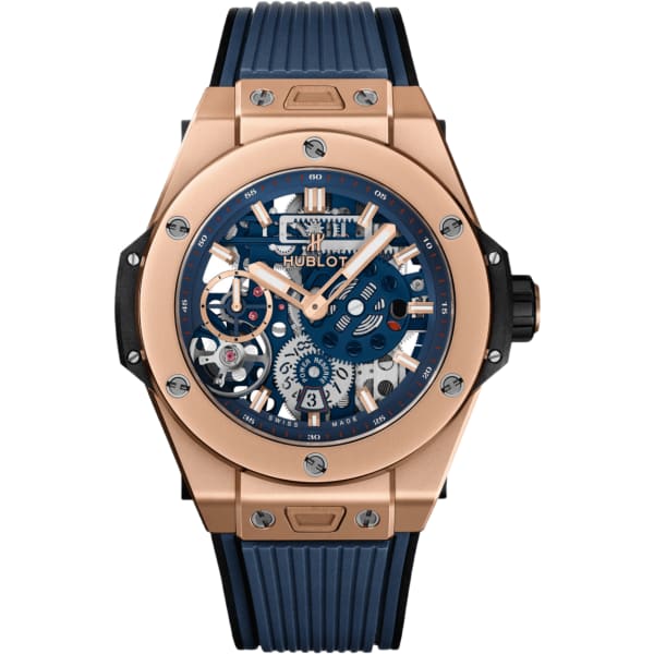 Hublot Big Bang Meca-10 King Gold Blue