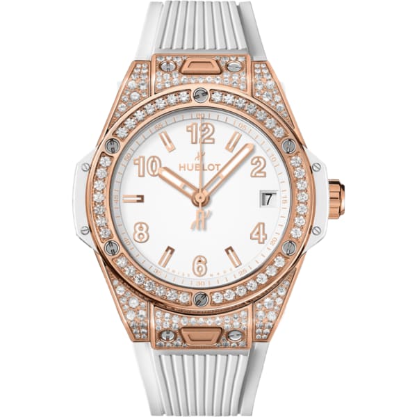 Hublot Big Bang One Click King Gold White Pavé