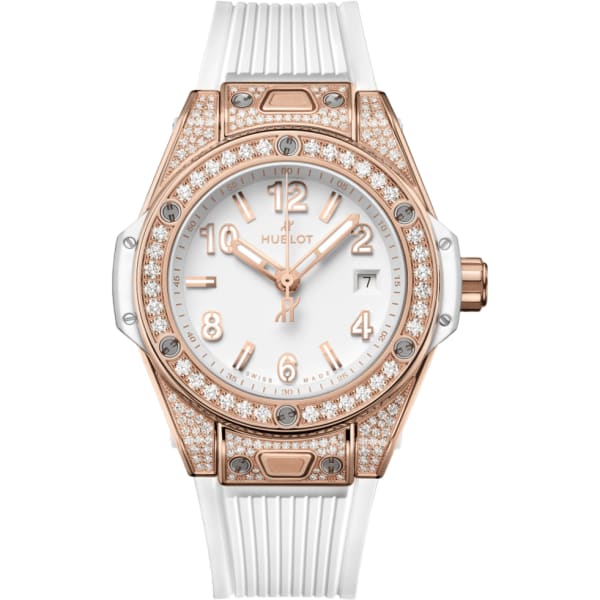 Hublot Big Bang One Click King Gold White Pavé