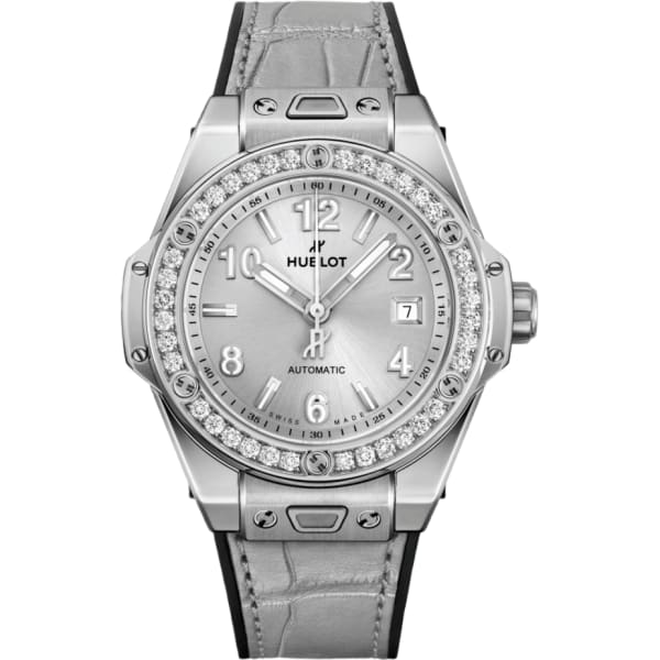 Hublot Big Bang One Click Monochrome Steel Diamonds