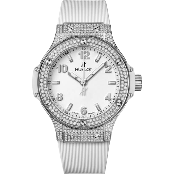 Hublot Big Bang Steel White Pavé