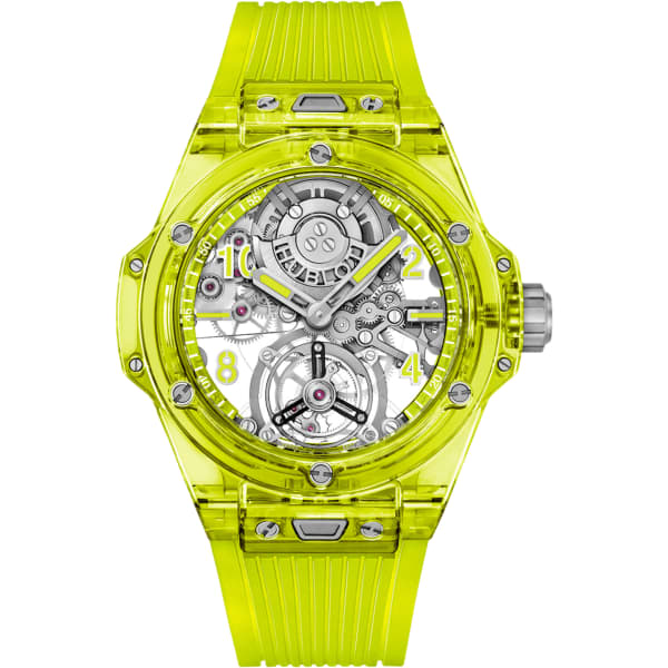 Hublot Big Bang Tourbillon Automatic Yellow Neon Saxem