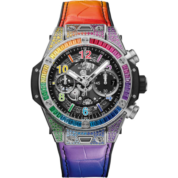 Hublot Big Bang Unico Titanium Rainbow