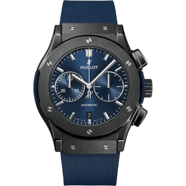 Hublot Classic Fusion Ceramic Blue Chronograph