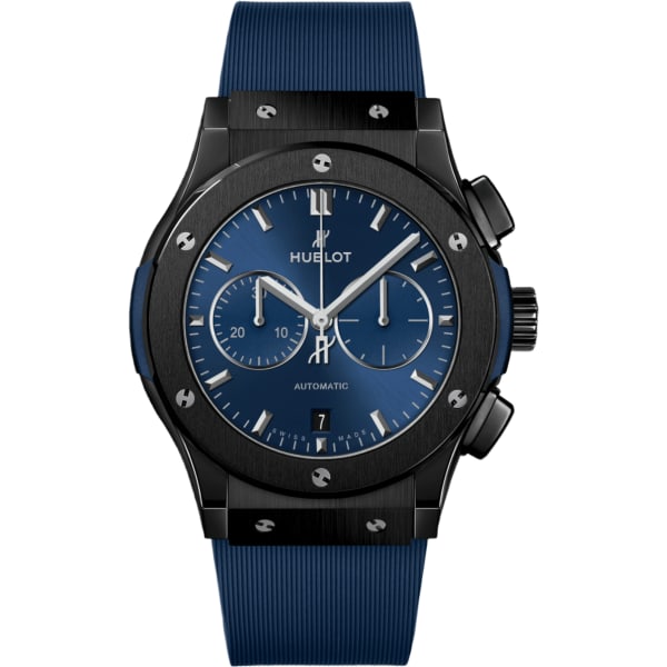 Hublot Classic Fusion Ceramic Blue Chronograph