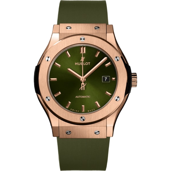 Hublot Classic Fusion King Gold Green