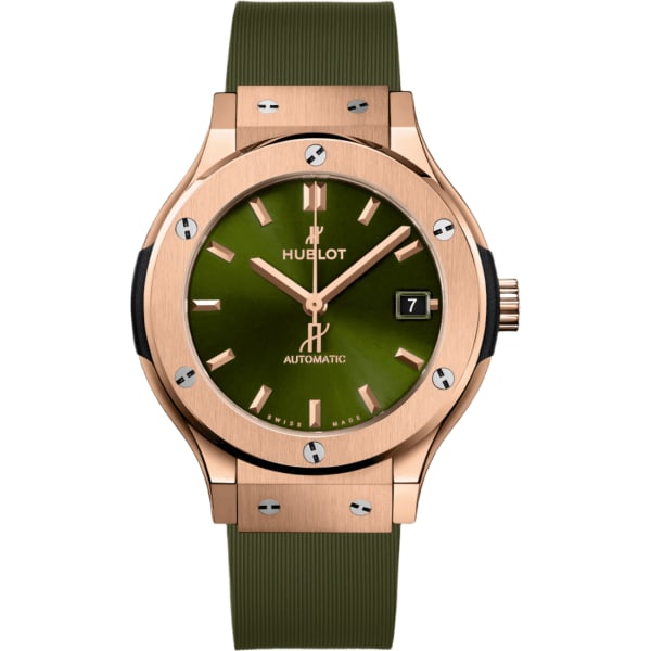 Hublot Classic Fusion King Gold Green