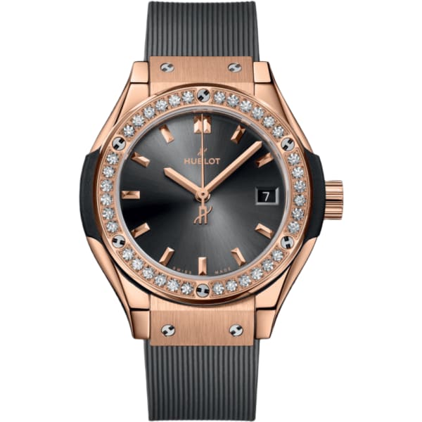 Hublot Classic Fusion Racing Grey King Gold Diamonds