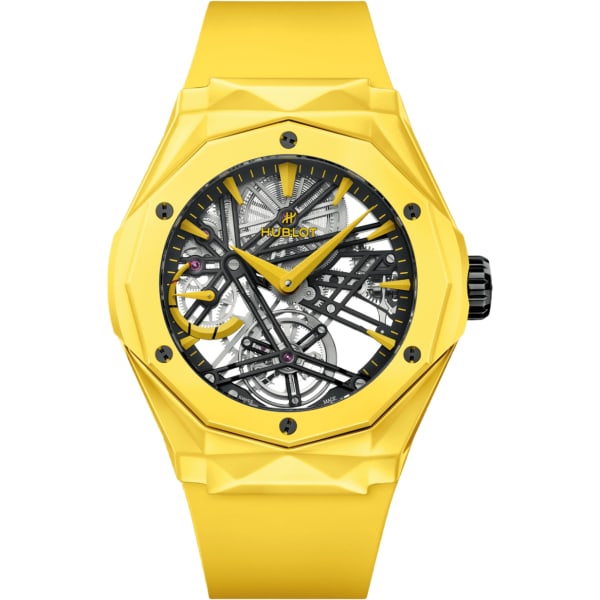 Hublot Classic Fusion Tourbillon Orlinski Yellow Magic