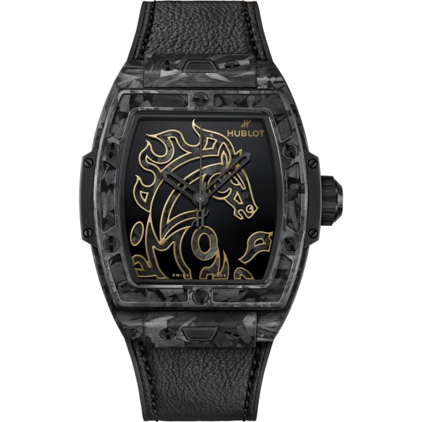 Hublot Spirit of Big Bang Year of the Horse Frosted Carbon