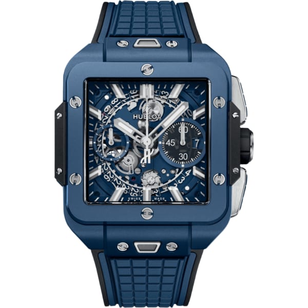 Hublot Square Bang Unico Blue Ceramic