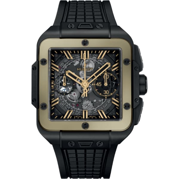 Hublot Square Bang Unico Ceramic Magic Gold