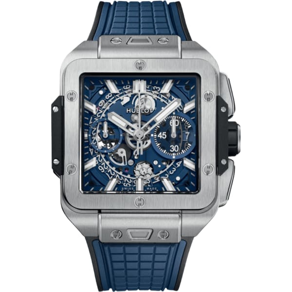 Hublot Square Bang Unico Titanium Blue