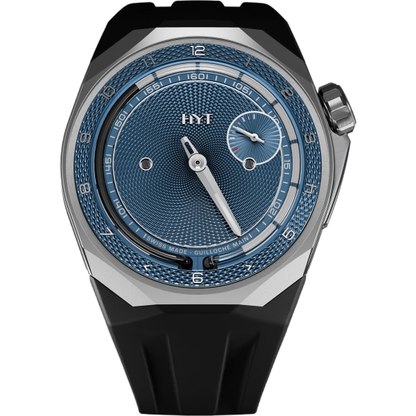HYT T1 TITANIUM GUILLOCHÉ