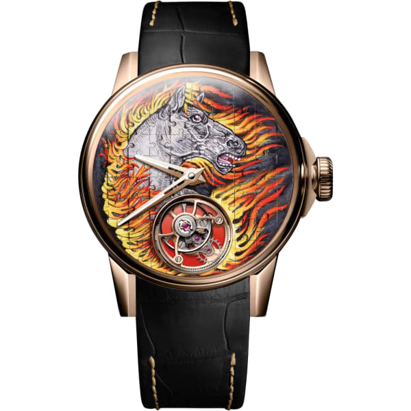 Louis Moinet Tourbillon Puzzle Fire Horse