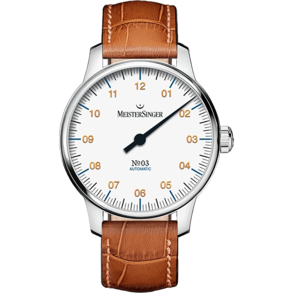 MeisterSinger №03 38mm - White