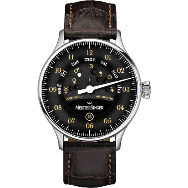MeisterSinger Astroscope - Black Old Radium