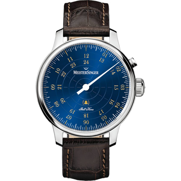 MeisterSinger Bell Hora Medium Blue Gold