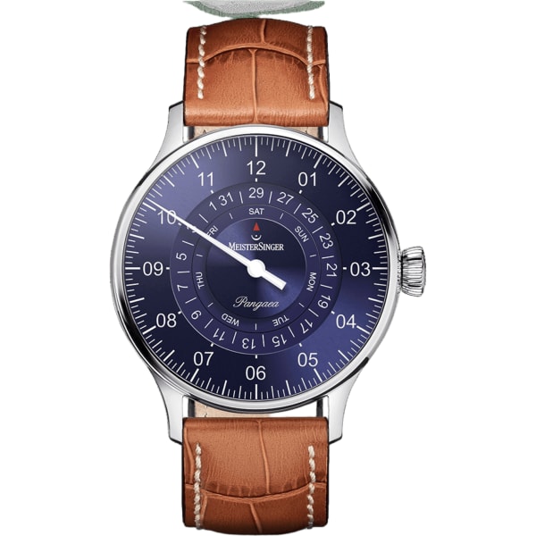 MeisterSinger Pangaea Day Date - Sunburst Blue