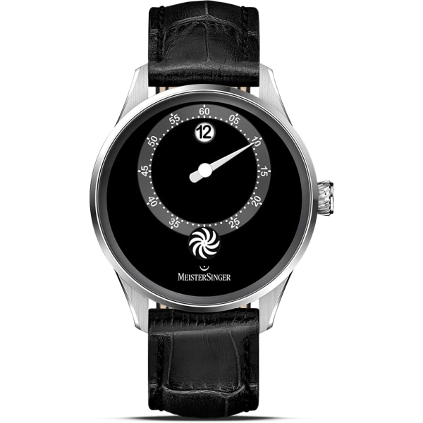 MeisterSinger Panthero Jumping Hour - Black