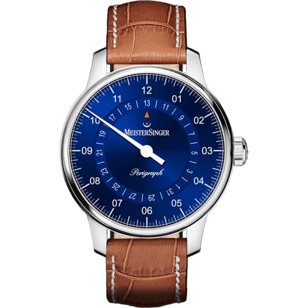 MeisterSinger Perigraph - 38mm - Sunburst Blue