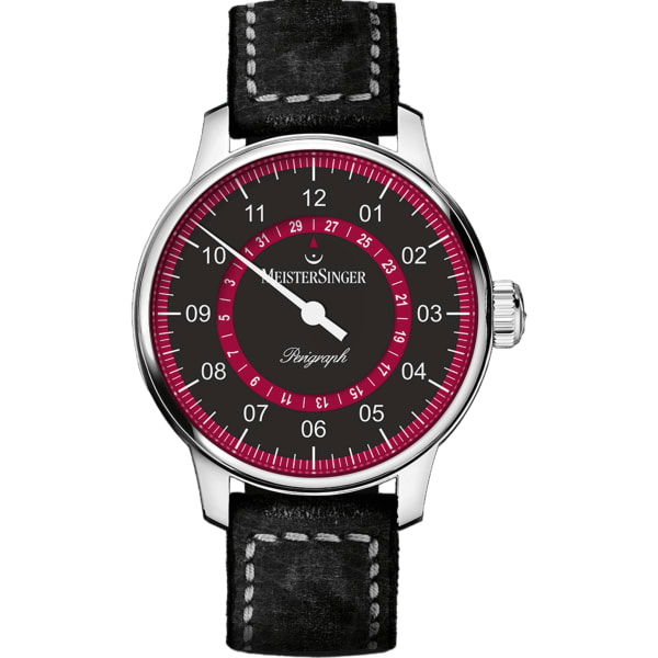 MeisterSinger Perigraph - Black with bordeaux