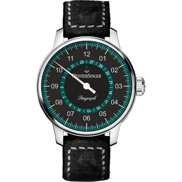 MeisterSinger Perigraph - Black with petrol