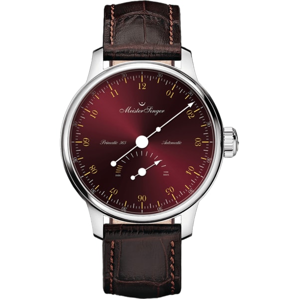 MeisterSinger Primatic 365 - Sunburst bordeaux with gold