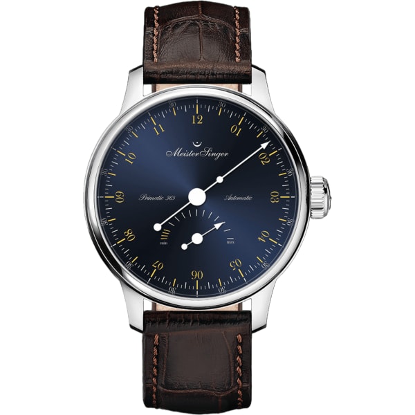 MeisterSinger Primatic 365 - Sunburst steel blue with gold