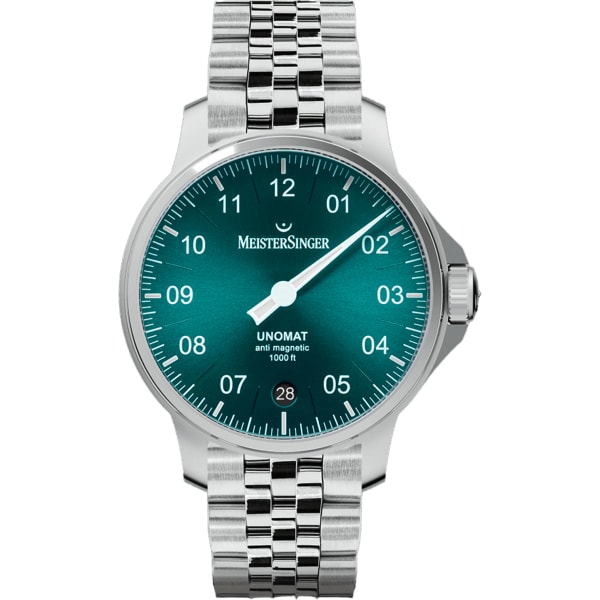MeisterSinger Unomat - Sunburst medium green