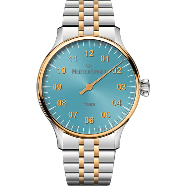 MeisterSinger Yaara - Iceblue with Gold