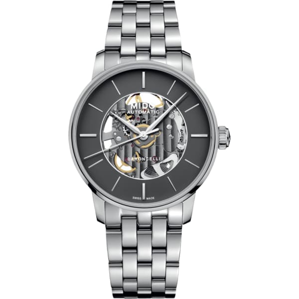Mido Baroncelli Signature Skeleton