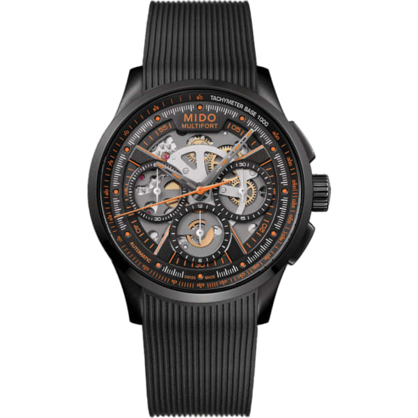 Mido Multifort Skeleton Chronograph